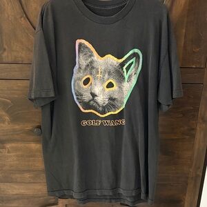 Golf Wang Multicolor Cat Graphic Tee
